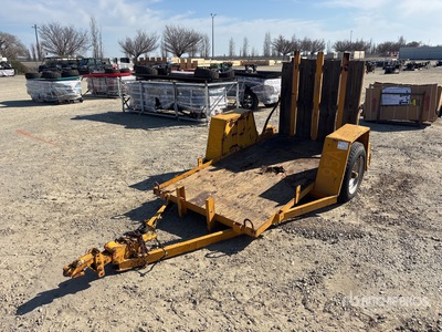 1984 8 ft S/A Plant Trailer