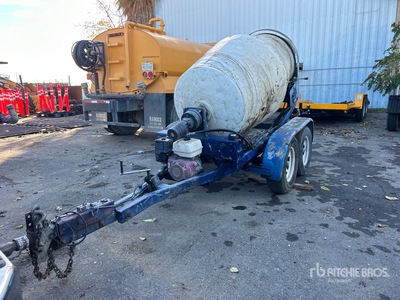 2002 Cart-Away Concrete 10 T/A Mixer Trailer