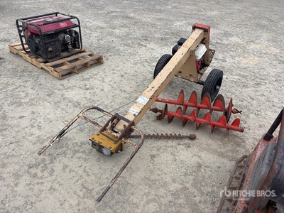 Ground Hog Gasoline Fence Post Driver