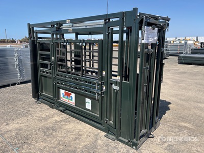 2024 BYT 3.8 m Stockman Cattle Squeeze Chute (Unused)