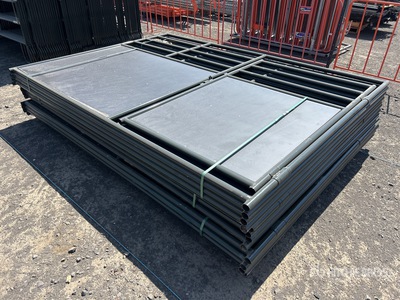 Quantity of (3) BYT 2.9 m x 2.1 m Horse Stall Kit (Unused)