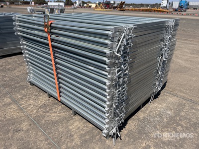 Quantity of (30) BYT 2.1 m x 1.8 m Galvanized Livestock Panel (Unused)