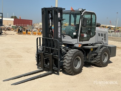 2025 TANGYU TY3500 3.5 ton 4x4 Rough Terrain Forklift (Unused)