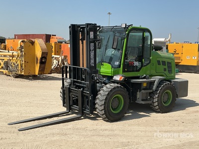 TANGYU TY3500 3.5 ton 4x4 Rough Terrain Forklift (Unused)