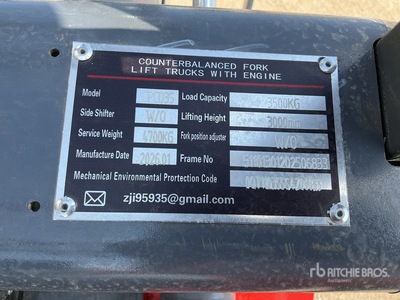 2026 Energy CPCD35 3.5 ton Heftruck (Unused)