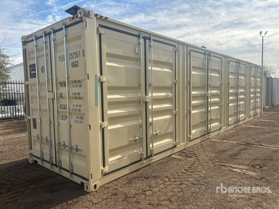 2025 40 ft High Cube Multi-Door Container per stoccaggio