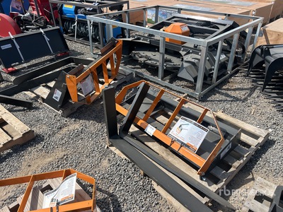 Quantity of (2) 2025 ARTEER PF-42L 42 in スキッドステア用フォーク (Unused)