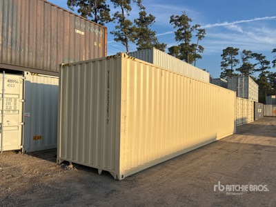 2025 40 ft High Cube Multi-Door Storage Container
