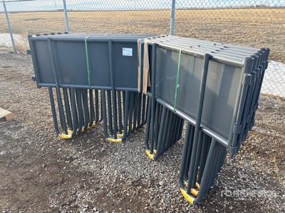 Quantity of (2) 2026 BYT HDTBF45 HD Tombstone Bale Mélangeur d'aliments pour animaux (Unused)