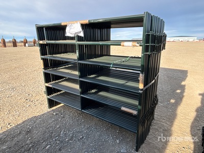 Quantity of (24) 2025 BYT PNL706 7 ft 6 in x 5 ft 11 in Livestock Panel (Unused)