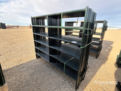 Quantity of (14) 2025 BYT PNL706 7 ft 6 in x 5 ft 11 in Livestock Panel (Unused)