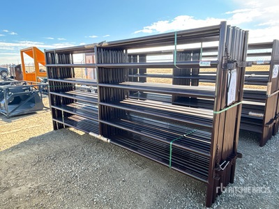 Quantity of (12) 2025 BYT HDALYPNL12 12 ft x 5 ft 10 in Alley Livestock Panel (Unused)