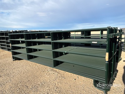 Quantity of (24) 2025 BYT RP160 16 ft x 5 ft Ranch Livestock Panel (Unused)
