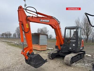 Doosan DH55-V Mini-pelle  (Inoperable)