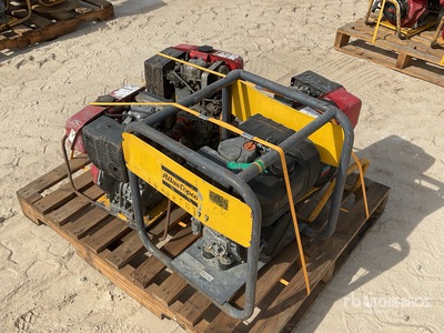 Quantity of (4) Atlas Copco & Robin Concrete Vibrator