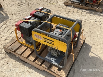 Quantity of (4) Atlas Copco & Robin Concrete Vibrator