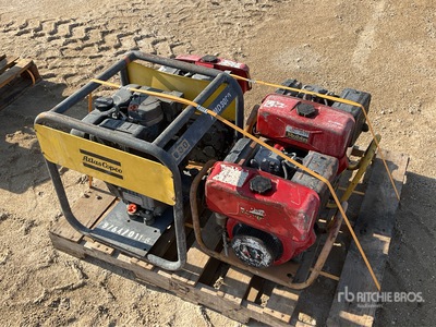 Atlas Copco & Robin Qty of 4 Diesel Wibrator do betonu