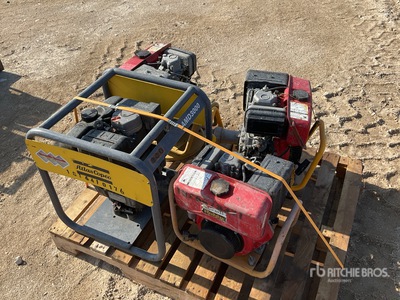 Quantity of (4) Atlas Copco & Robin Concrete Vibrator