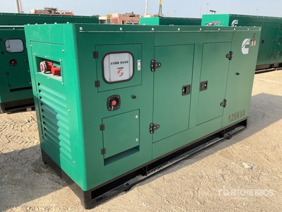 2025 Giga Power LT-W100GF 125 kVA Skid-Mounted Generator Set (Unused)