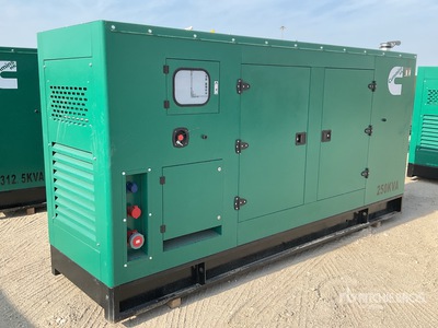 2025 Giga Power LT-W200GF 250 kVA Skid-Mounted Generator Set (Unused)