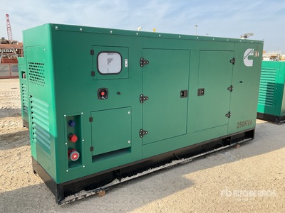 2025 Giga Power LT-W200GF 250 kVA Skid-Mounted Generator Set (Unused)