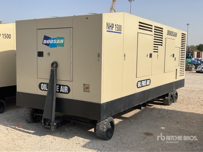 2010 Ingersoll Rand NHP1500WCU Mobile Air Compressor