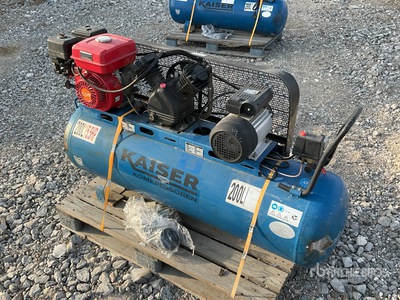 Kaiser Mobile 200 L Dual Power Shop Luftkompressor (Unused)