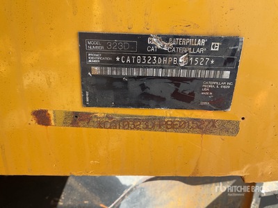 2011 Cat 323DL Excavadora Hidraulica / Rupsgraafmachine