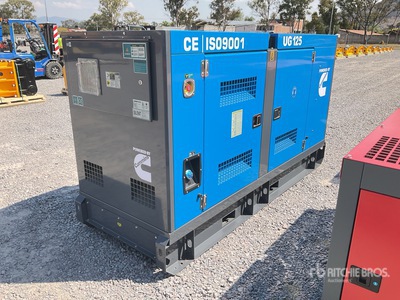 2025 Mackman UG125DC 125 kVA Skid-Mounted Planta de Luz (Sin Usar) / Generator Set (Unused)