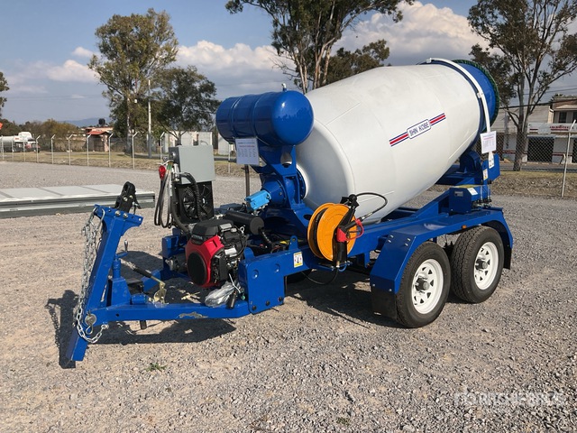 Ek Robe Mixer 2025 Shin Kobe CM-15 T/A Revolvedora de Concreto Remolcable (Sin Usar ...