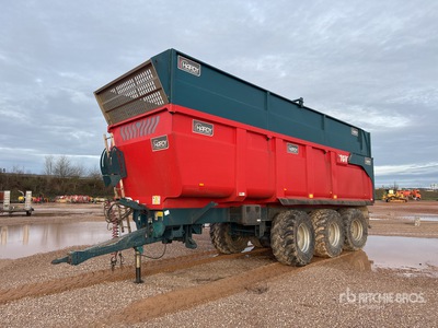 2022 Hardy AM24 Tri/A Remorque Agricole Grain Trailer