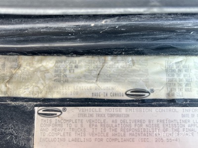 2006 Sterling LT7500 6x4 Autocarro cassone fisso