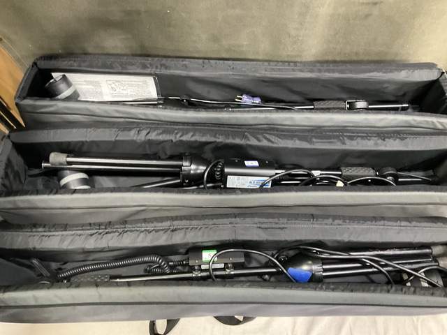 (9) Aseptico ALU-40LED-CF Portable LED Lights