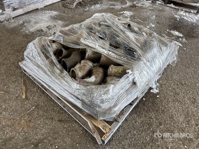 Quantity of 90 Degree & 45 Degree 4 in Concrete Pump Elbows Pipe