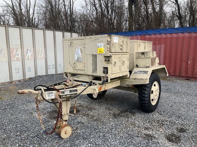 1993 Libby MEP-802A Trailer Mounted Power Plant