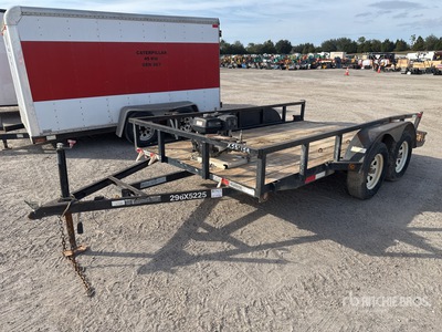 2018 Superior 12 ft T/A Utility Trailer