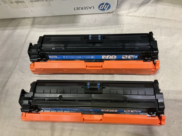 (23) HP 651A Toner Cartridges
