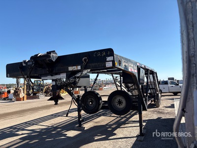 2018 Kaufman Tri/A 5 Car Open Car Carrier Trailer