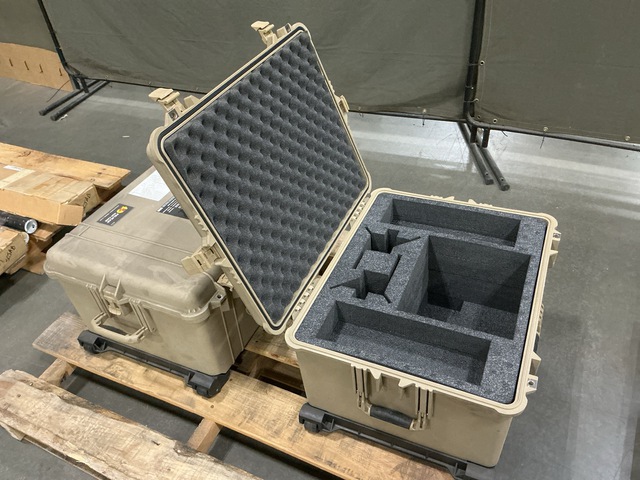 (2) Pelican Storage Cases