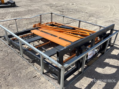 2025 ARTEER ACG-10 Skid Steer Hay Accumulator Grapple ملحقات معدة الحمل الصغيرة المجنزرة المتنوعة (Unused)