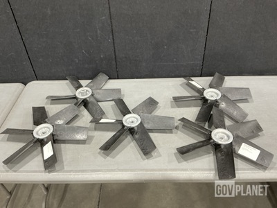 (5) Grove U.S. 9726100193 Centrifugal Fan Impellers