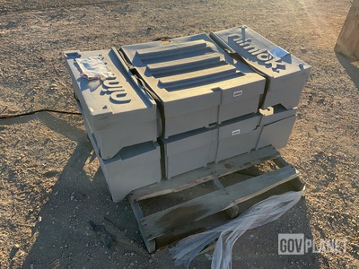 (2) Nimlok Storage Bins