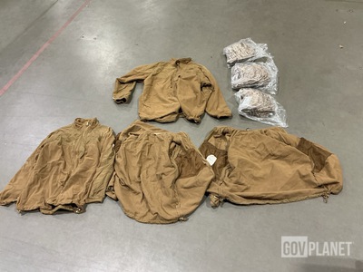 (722) Service Caps, (1) Working Parka Liner & Assorted Items