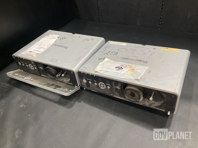 (2) Panasonic PT-F300U LCD Projectors