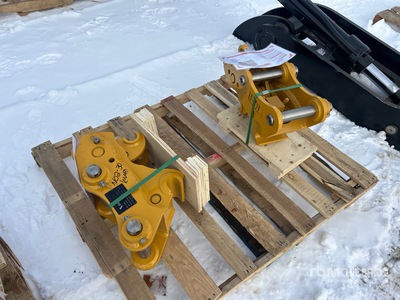 Quantity of (2) 2025 LEDI LD60K 8.5 in Hydraulic Excavator Coupler (Unused)