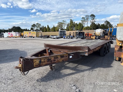 2015 Eagle 20 ft Tri/A Equipment Trailer