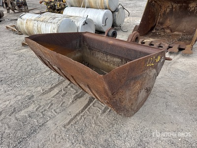 Cat 60 in Cleanup Excavator Bucket