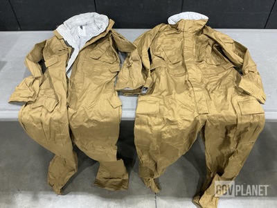 (4) Pairs of Fuel Handler Coveralls