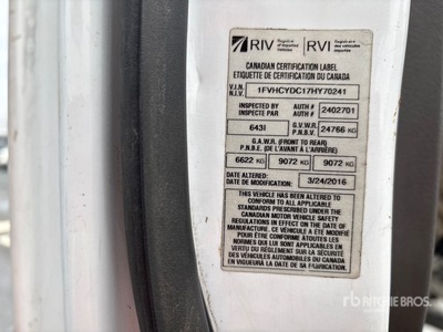 2007 Freightliner Camion pelle