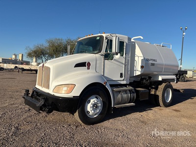 2015 Kenworth T370 2000 gal 4x2 Water Truck